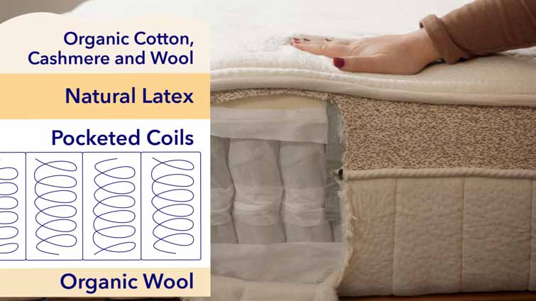 The different layers of the Birch Luxe