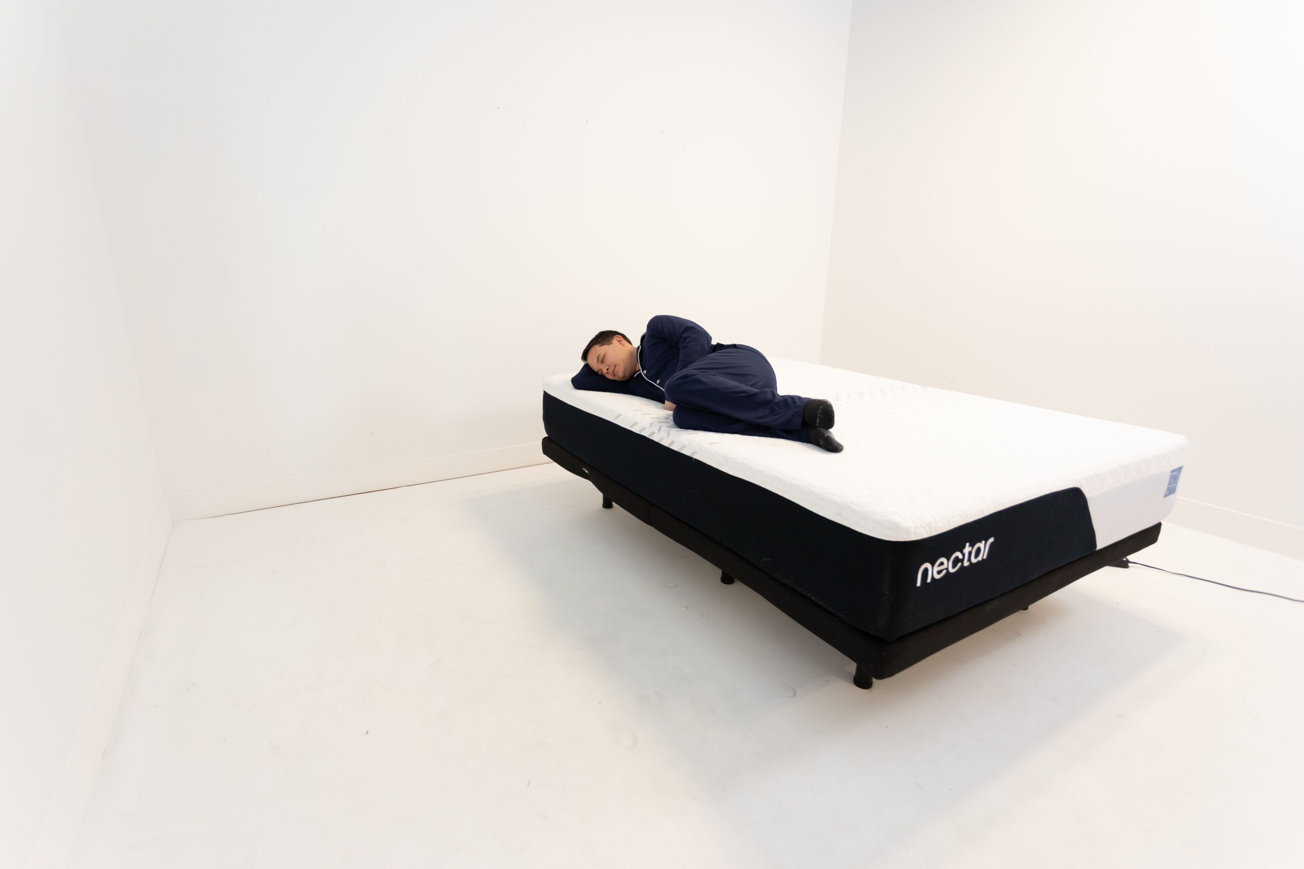 Side sleeping on the Nectar Classic Memory Foam Mattress