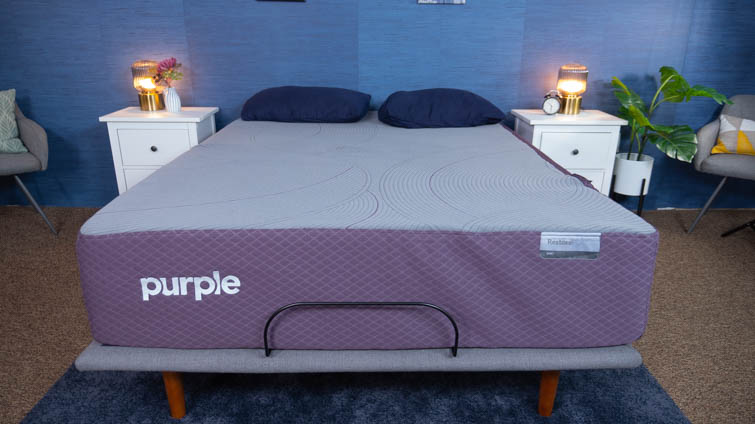 The Purple Restore Plus in the Sleepopolis studio.