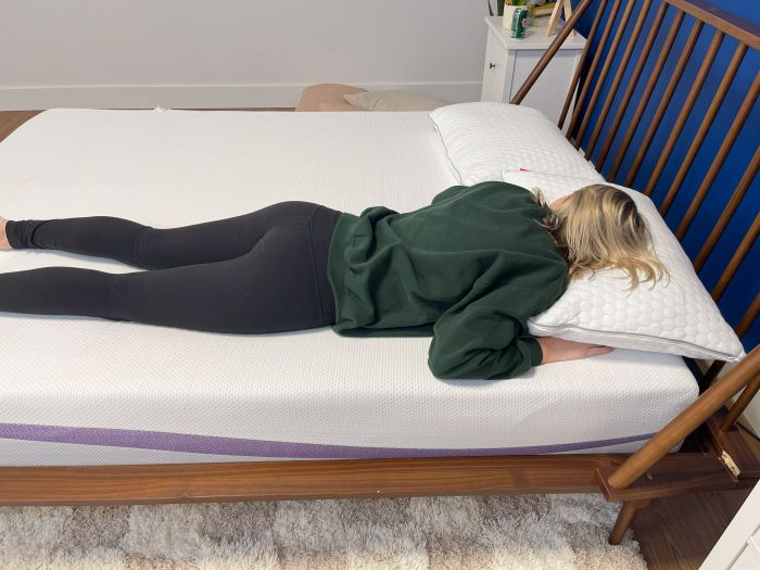 Purple Mattress Stomach