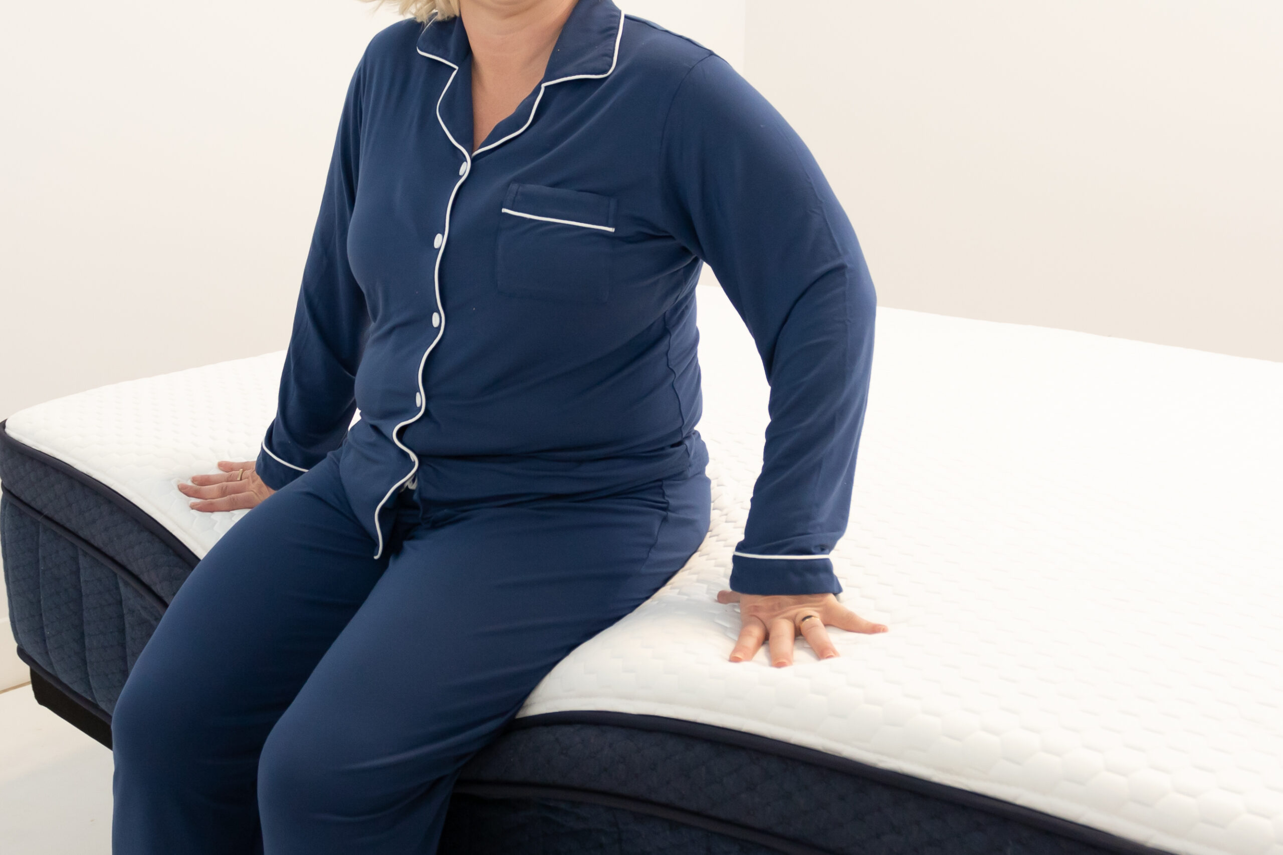 Sleepopolis Brooklyn Bedding Aurora Luxe EdgeSupport Seated 2 scaled