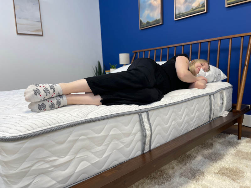 Tester side sleeping on DLX Classic