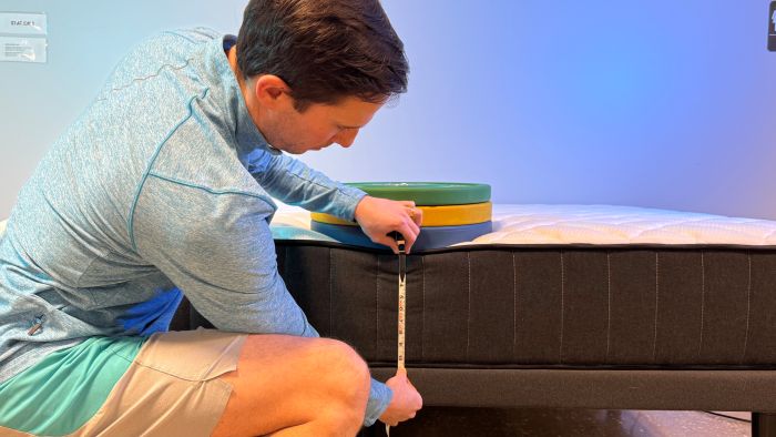 Measuring edge support with weights