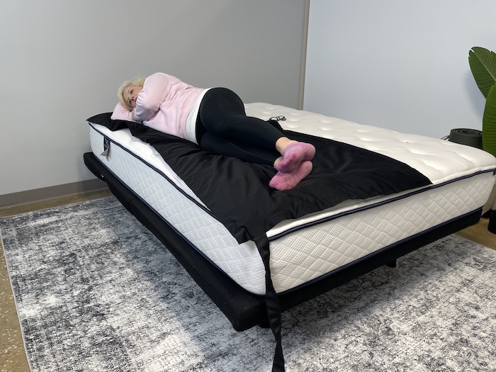 WinkBed Gravity Lux Pressure Map side